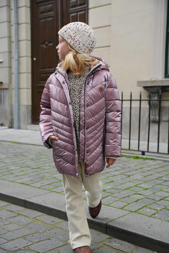 FEOYA Winterjas voor meisjes, lang, kinderjas, puffer, teddy, tienerjas met kelcapuchon, gevoerd, babywinterjas, fleece, outdoor, donsjack, warm, sneeuw, dik, waterdicht, 3-8 jaar, 110-140 cm, roze, 7 FEOYA Winterjas voor meisjes, lang, kinderjas, puffer, teddy, tienerjas met kelcapuchon, gevoerd, babywinterjas, fleece, outdoor, donsjack, warm, sneeuw, dik, waterdicht, 3-8 jaar, 110-140 cm, roze, 7