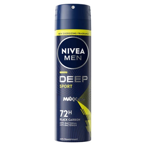 Nivea Deep Sport deodorant spray 150 ml | Deodorant van