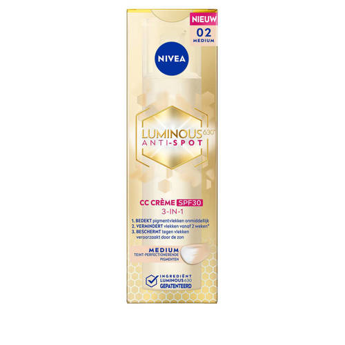 Nivea Cellular Luminous630 CC Fluid medium SPF30 40 ml Dagcreme