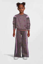 thumbnail: 4PRESIDENT broek met all over print paars