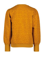 thumbnail: 4PRESIDENT Ines sweater met all over print bruin