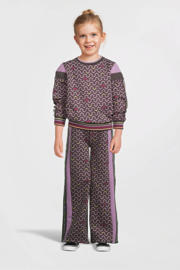thumbnail: 4PRESIDENT Meghan sweater met all over print paars