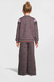 thumbnail: 4PRESIDENT Meghan sweater met all over print paars
