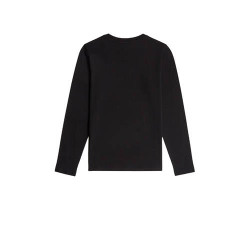 G-Star Raw longsleeve t-shirt l\s regular zwart Jongens Katoen Ronde hals 116