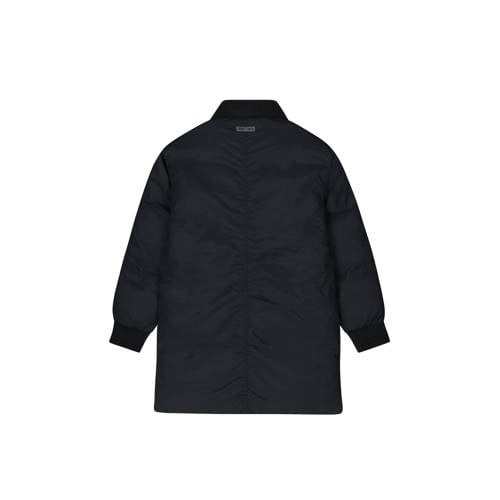 Tumble 'n Dry bomberjack Amrum donkergrijs Jas Meisjes Polyester Ronde hals 110