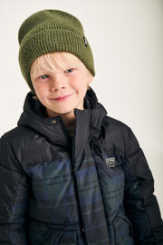 thumbnail: Tumble 'n Dry geruite gewatteerde winterjas Hamburg zwart
