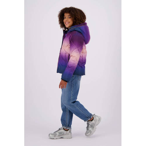 VINGINO gewatteerde winterjas Tarijke paars roze Meisjes Polyester Capuchon 176
