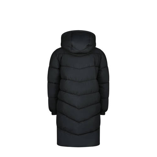 VINGINO gewatteerde winterjas Tendela zwart Meisjes Polyester Capuchon 104