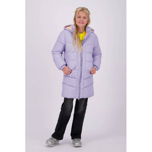 VINGINO gewatteerde winterjas Tendela lila Paars Meisjes Polyester Capuchon 104
