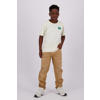 Vingino loose fit jeans Castiano kaki zand