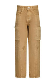 thumbnail: Vingino loose fit jeans Castiano kaki zand