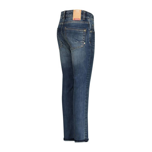 VINGINO skinny jeans Anzio tinted mid blue Blauw Jongens Denim Effen 98