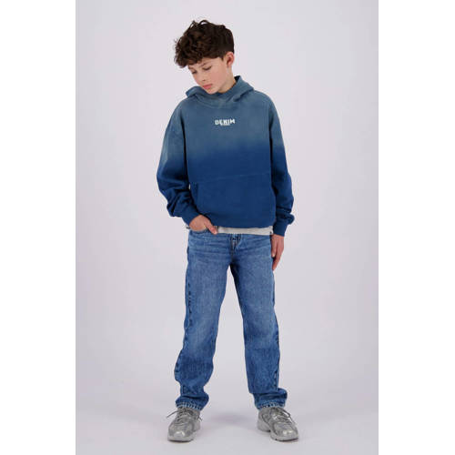 Vingino loose fit jeans Castiano blue vintage Blauw Jongens Denim Effen - maat 164 afbeelding