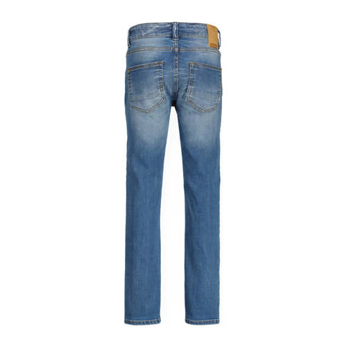 VINGINO slim fit jeans Diego old vintage Blauw Jongens Denim Effen 98