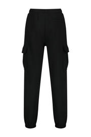 thumbnail: Vingino high waist loose fit joggingbroek Basic zwart