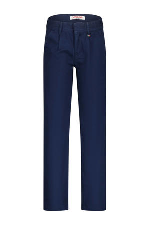 straight fit broek Safano donkerblauw