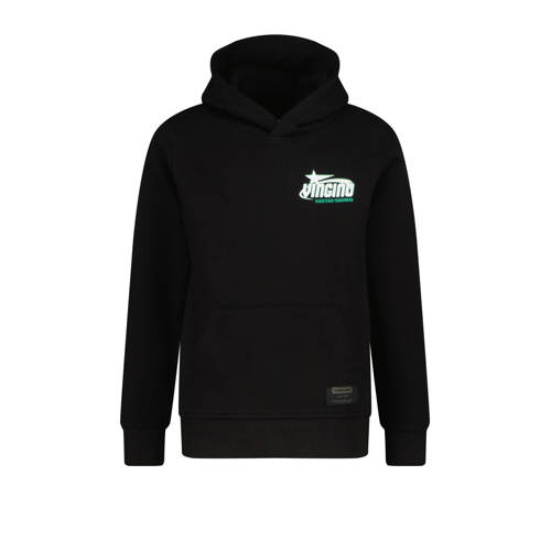 Vingino hoodie Nar met backprint zwart Sweater Backprint - maat 140 afbeelding