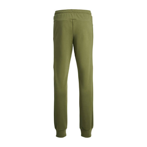 jack & jones JUNIOR broek JPSTWILL JJFUSION mosgroen Jongens Sweat Effen 176