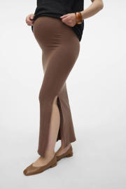 thumbnail: MAMALICIOUS maxi zwangerschapsrok bruin