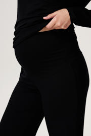 thumbnail: Noppies maternity wide leg zwangerschapsbroek Visby zwart