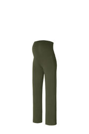 thumbnail: Noppies maternity wide leg zwangerschapsbroek Visby groen