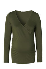 thumbnail: Noppies maternity zwangerschaps- en voedingstop Langu groen