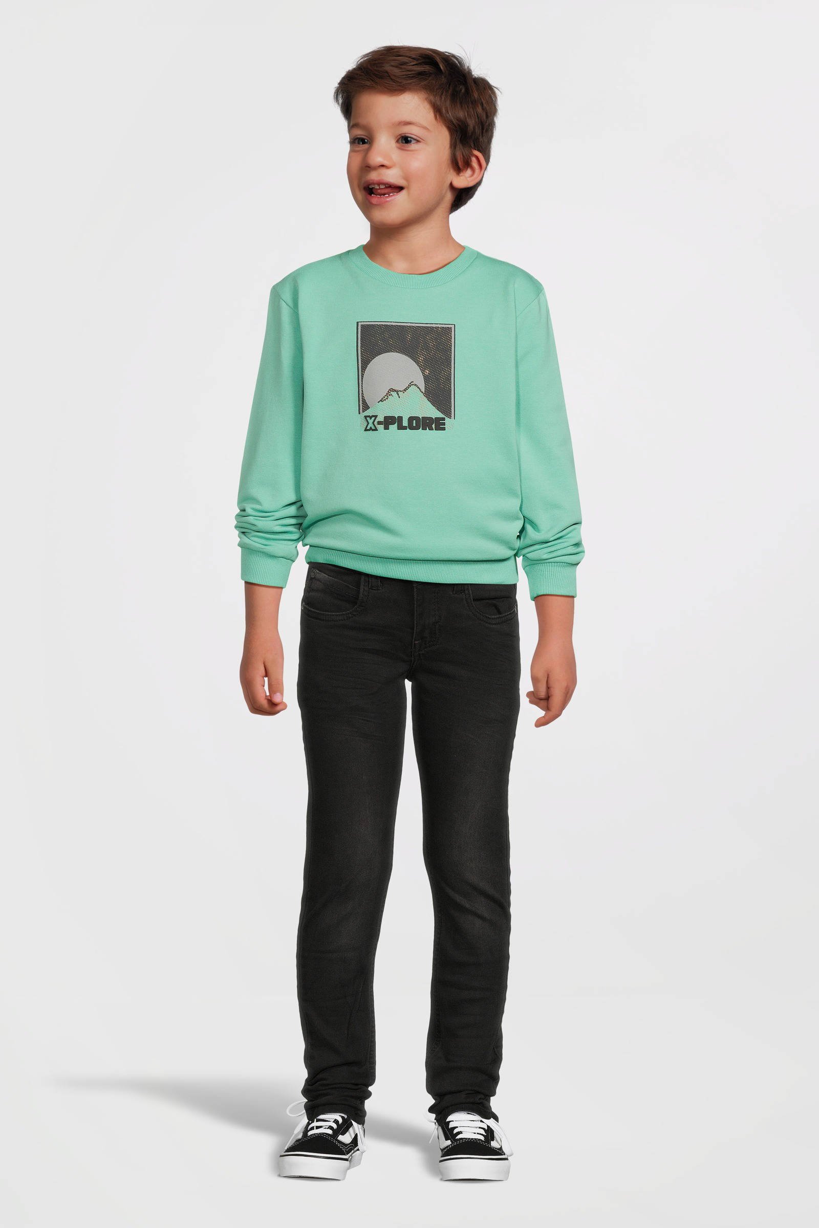 Quapi sweater groen kopen Morgen in huis kleertjes