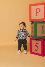 thumbnail: Quapi Mini sweater groen