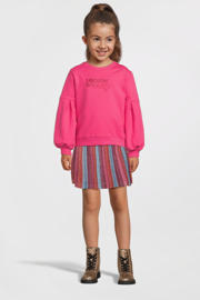 thumbnail: Roze, blauw en multikleurige meisjes Quapi korte rok gemaakt van polyester en met elastische tailleband