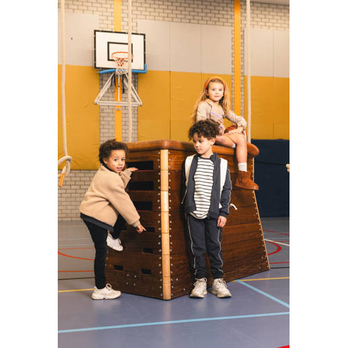Quapi regular fit joggingbroek DWIGHT zwart Jongens Katoen Effen 92