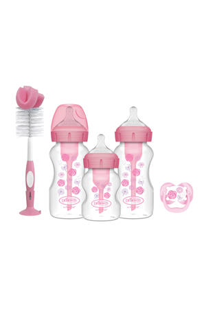 Giftset Brede halsfles roze