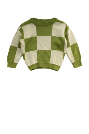 gebreide trui groen