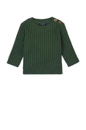 gebreide trui groen