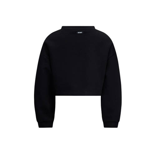 Retour Jeans sweater Wintha zwart Effen 122 128 | Sweater van