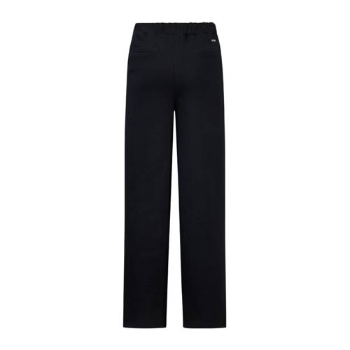 Retour Jeans high waist loose fit broek Hulya zwart Meisjes Katoen Effen 104