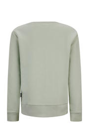 thumbnail: Retour Jeans sweater Luuk met printopdruk zachtgroen