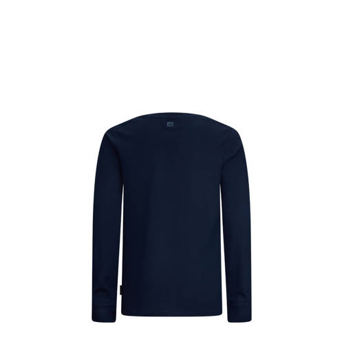 Retour Jeans longsleeve Cornelio donkerblauw Jongens Katoen Ronde hals 104
