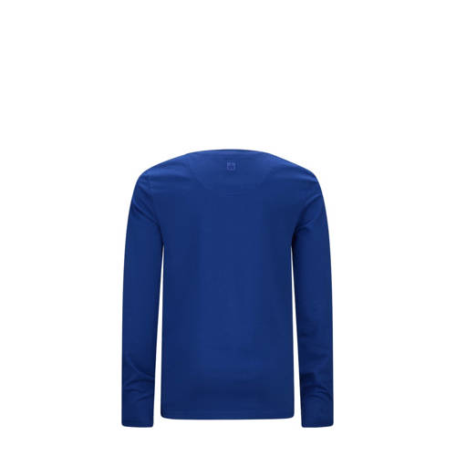 Retour Jeans longsleeve Marvin kobaltblauw Jongens Stretchkatoen Ronde hals 104