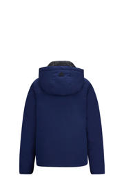 thumbnail: Retour Jeans gewatteerde winterjas Victor donkerblauw