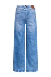 thumbnail: Retour Jeans wide leg jeans Skoura medium blue denim
