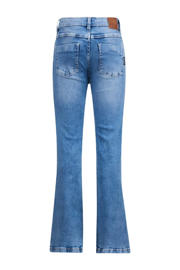 thumbnail: Retour Jeans high waist flared jeans Sidi flare medium blue denim