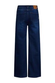 thumbnail: Retour Jeans wide leg jeans Skoura dark blue denim
