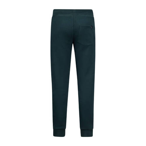 Retour Jeans slim fit joggingbroek Enok donkergroen Jongens Sweat Effen 104