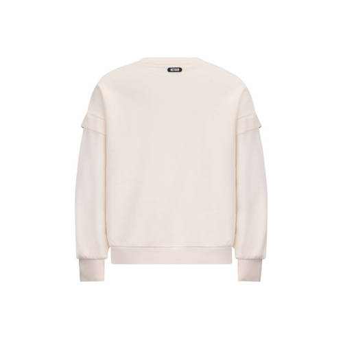 Retour Jeans sweater Abadou met tekst ecru Tekst 158 164