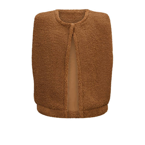 Retour Jeans gilet Reggada bruin Meisjes Polyester Ronde hals Effen - maat 158/164 afbeelding