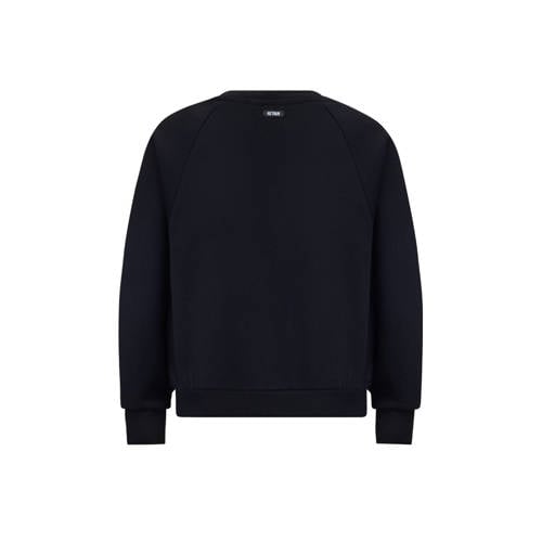 Retour Jeans sweater Bouarfa met printopdruk zwart Printopdruk 134 140