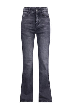 high waist flared jeans Sidi flare medium grey denim