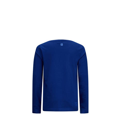 Retour Jeans longsleeve Kjell met printopdruk blauw Jongens Katoen Ronde hals 116