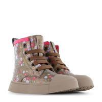 thumbnail: Shoesme   gebloemde sneakers brons