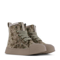 thumbnail: Shoesme   fluwelen sneakers goud